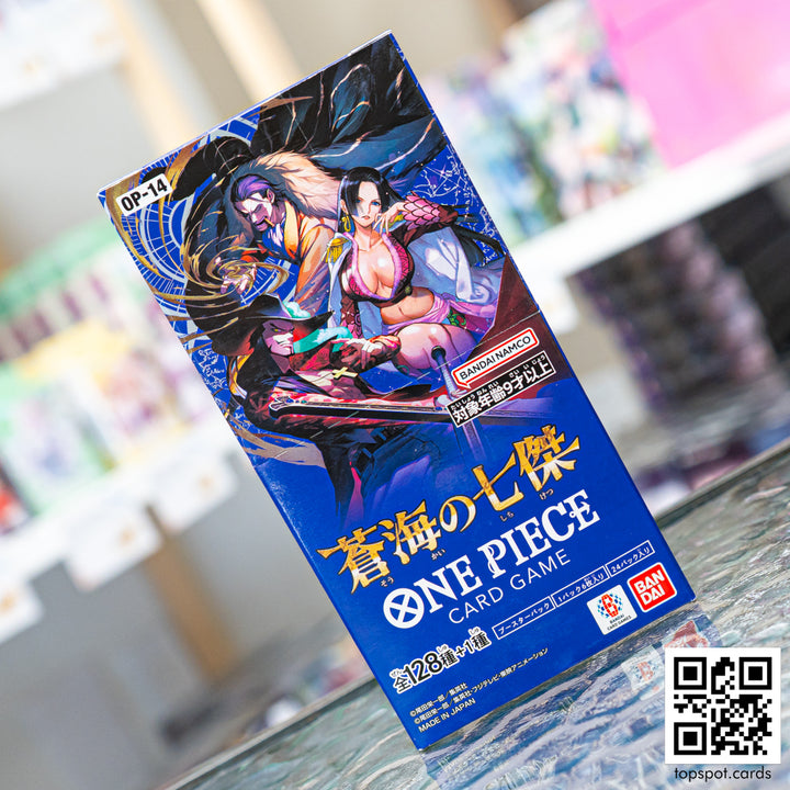 OP-14 The Azure Sea's Seven 蒼海の七傑 Booster Box (JP)