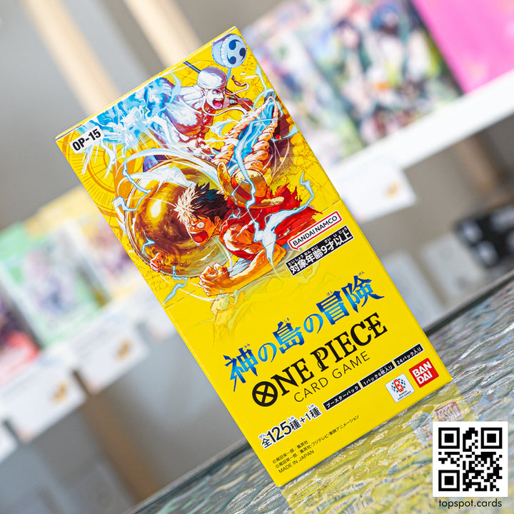 OP-15 Adventures on Kami's Island 神の島の冒険 Booster Box (JP)