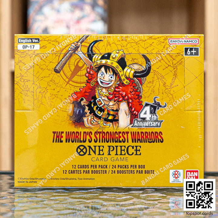 Preorder: OP-17 The World’s Strongest Warriors Booster Box (EN) (Limit 1)