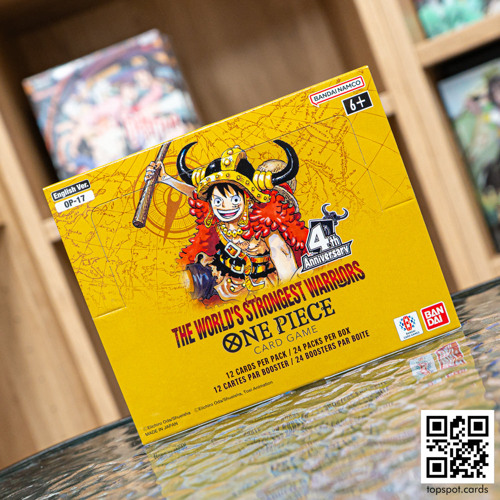 Preorder: OP-17 The World’s Strongest Warriors Booster Box (EN) (Limit 1)