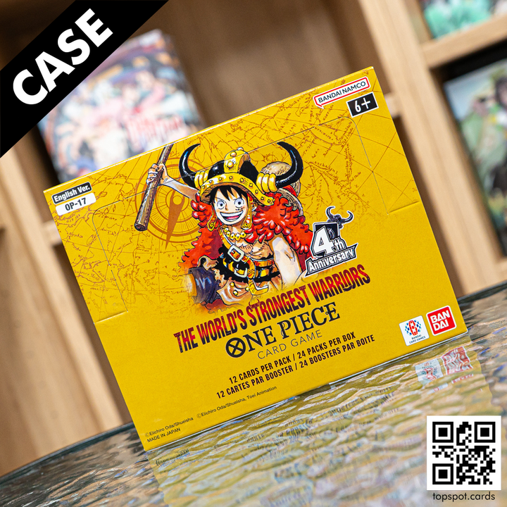 Preorder: OP-17 The World’s Strongest Warriors Booster Case (EN)