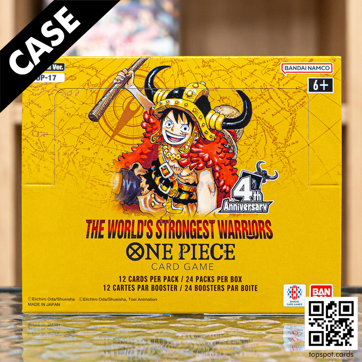 Preorder: OP-17 The World’s Strongest Warriors Booster Case (EN)