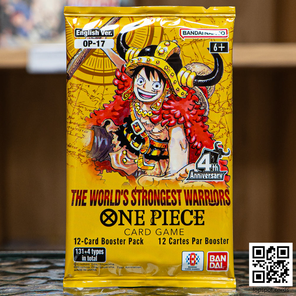 Preorder: OP-17 The World’s Strongest Warriors Booster Pack (EN)