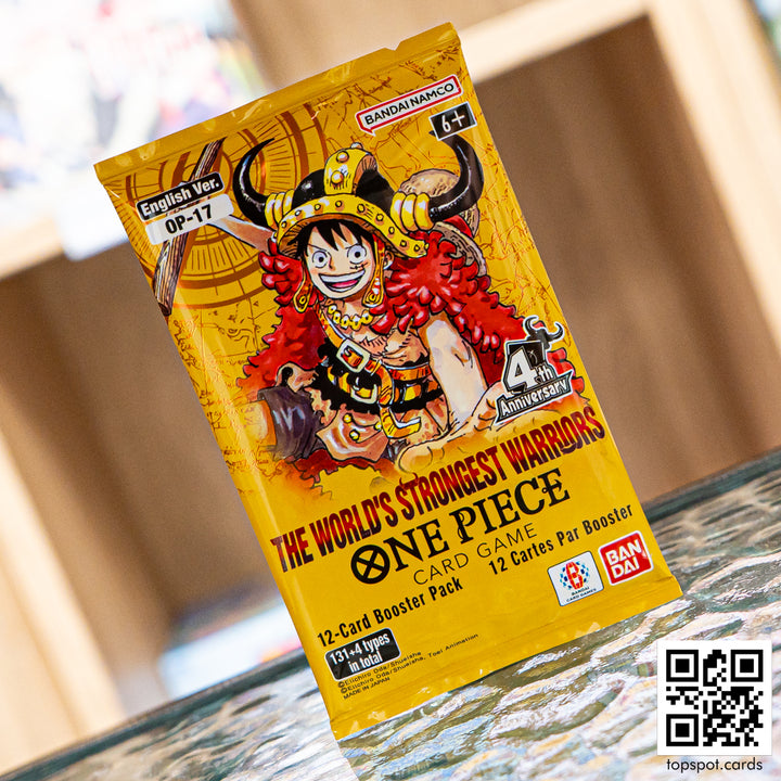 Preorder: OP-17 The World’s Strongest Warriors Booster Pack (EN)