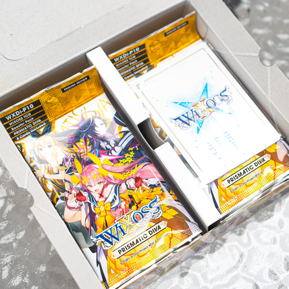 Pokemon Prismatic Evolutions Takara Tomy WIXOSS TCG Booster Pack - Concord  Diva Box (Includes Anniversary Pack) WIXOSS Booster Pack