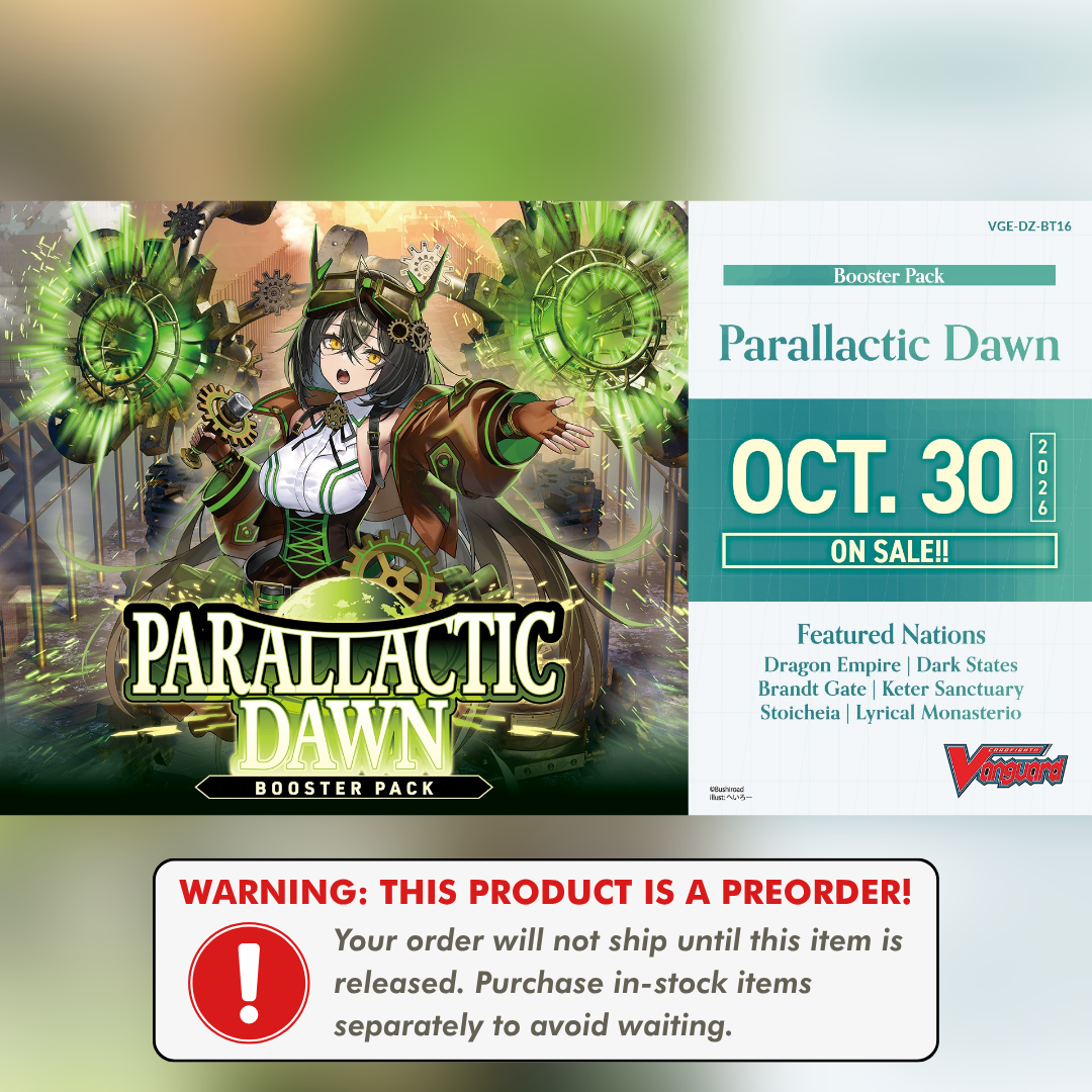 Preorder: VGE-DZ-BT16 Parallactic Dawn Booster Case