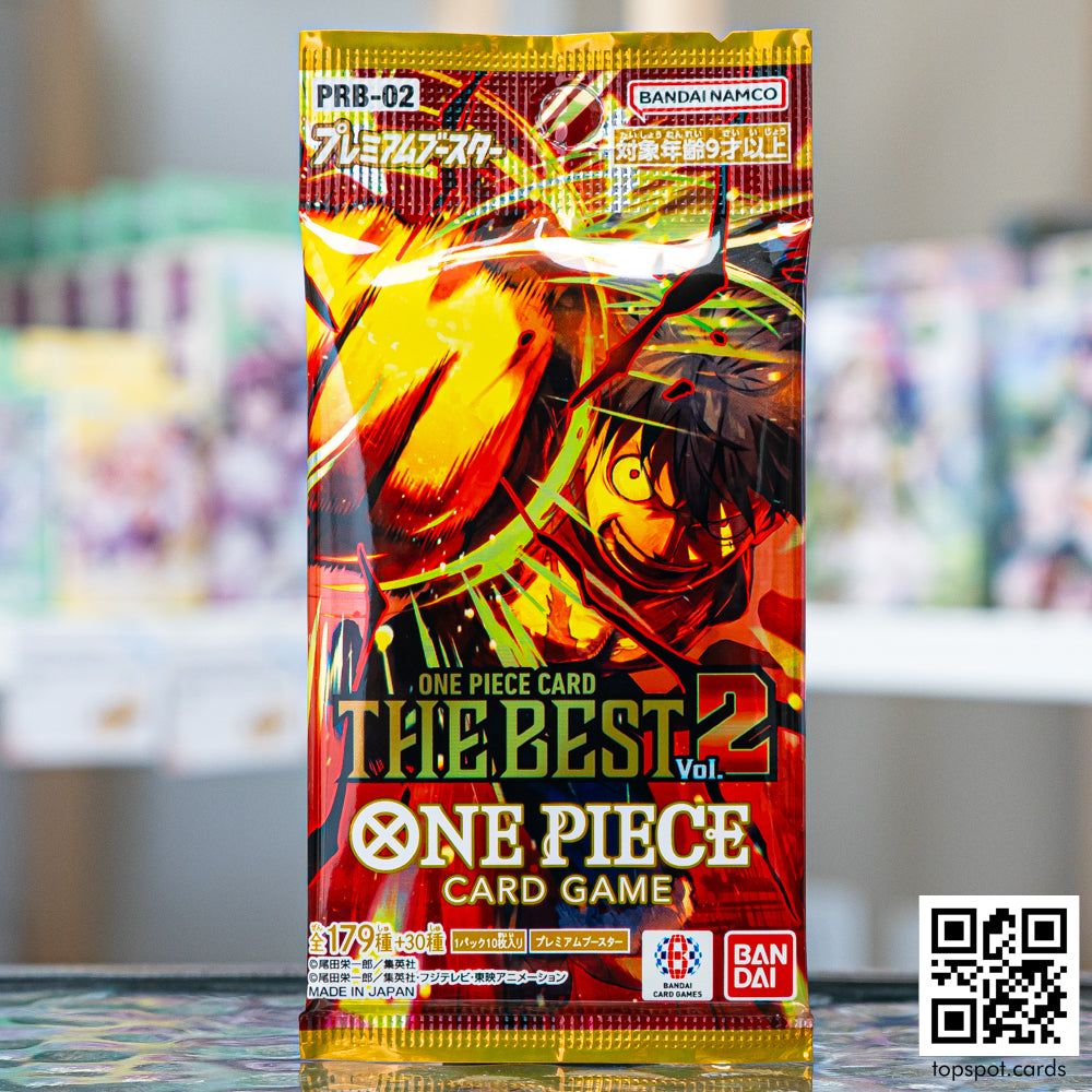 PRB-02 ONE PIECE CARD THE BEST Vol.2 Premium Boooster Pack (JP)