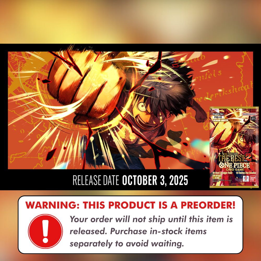 PRB-02 One Piece Card The Best Vol.2 Premium Booster Box (EN)