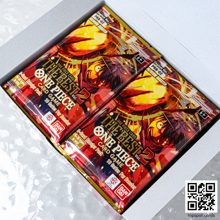 PRB-02 One Piece Card The Best Vol.2 Premium Booster Box (EN)