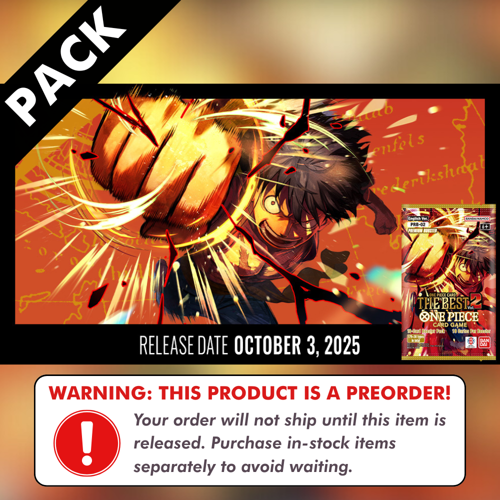 PRB-02 One Piece Card The Best Vol.2 Premium Booster Pack (EN)