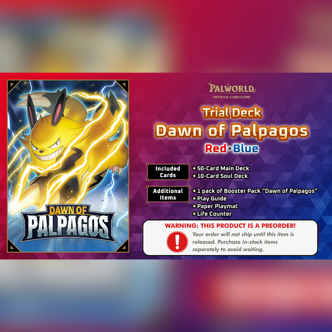 Preorder: Dawn of Palpagos Red・Blue Trial Deck (EN)