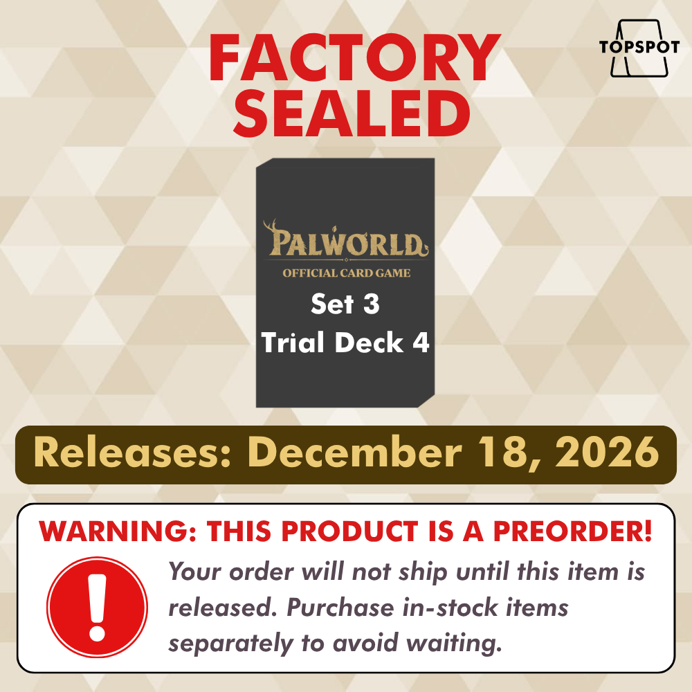 Preorder: TD04 Palworld Set 3 - Trial Deck 4 (EN)