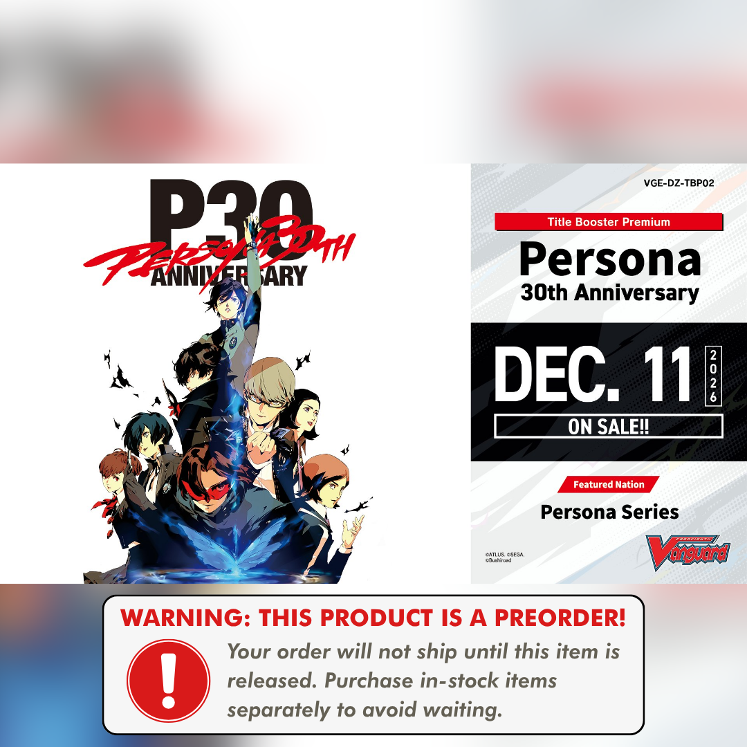 Preorder: VGE-TBP02 Persona 30th Anniversary Booster Box