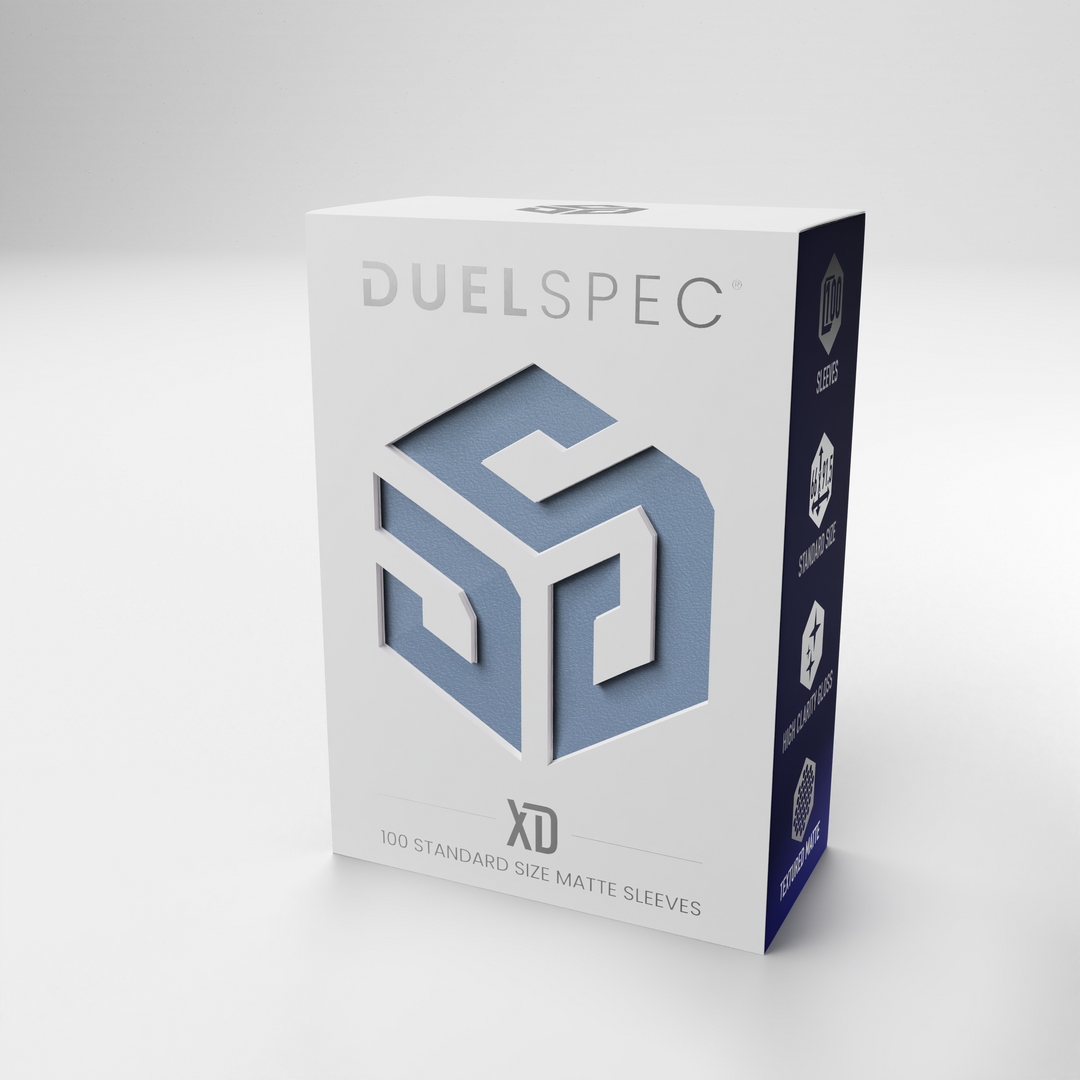 DuelSpec XD Standard Sleeves Petrol Gray