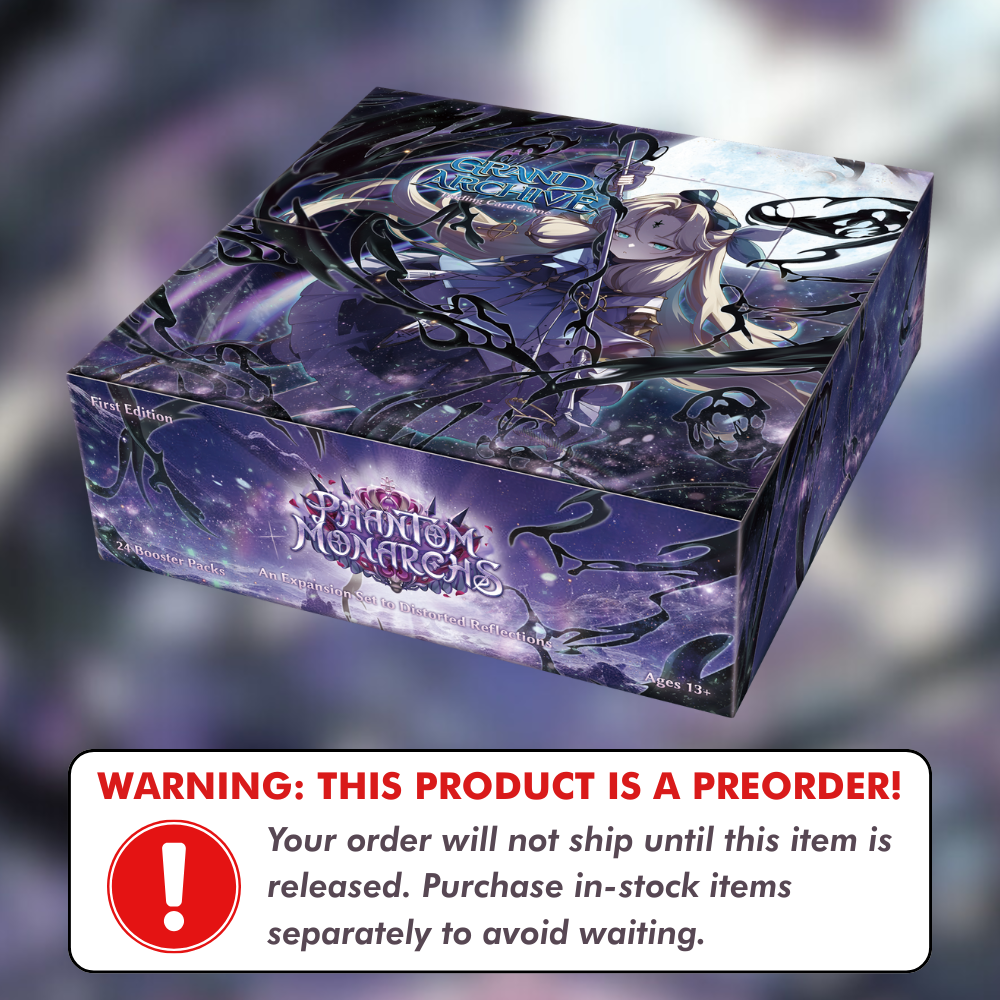Preorder: Phantom Monarchs 1st Edition Booster Box