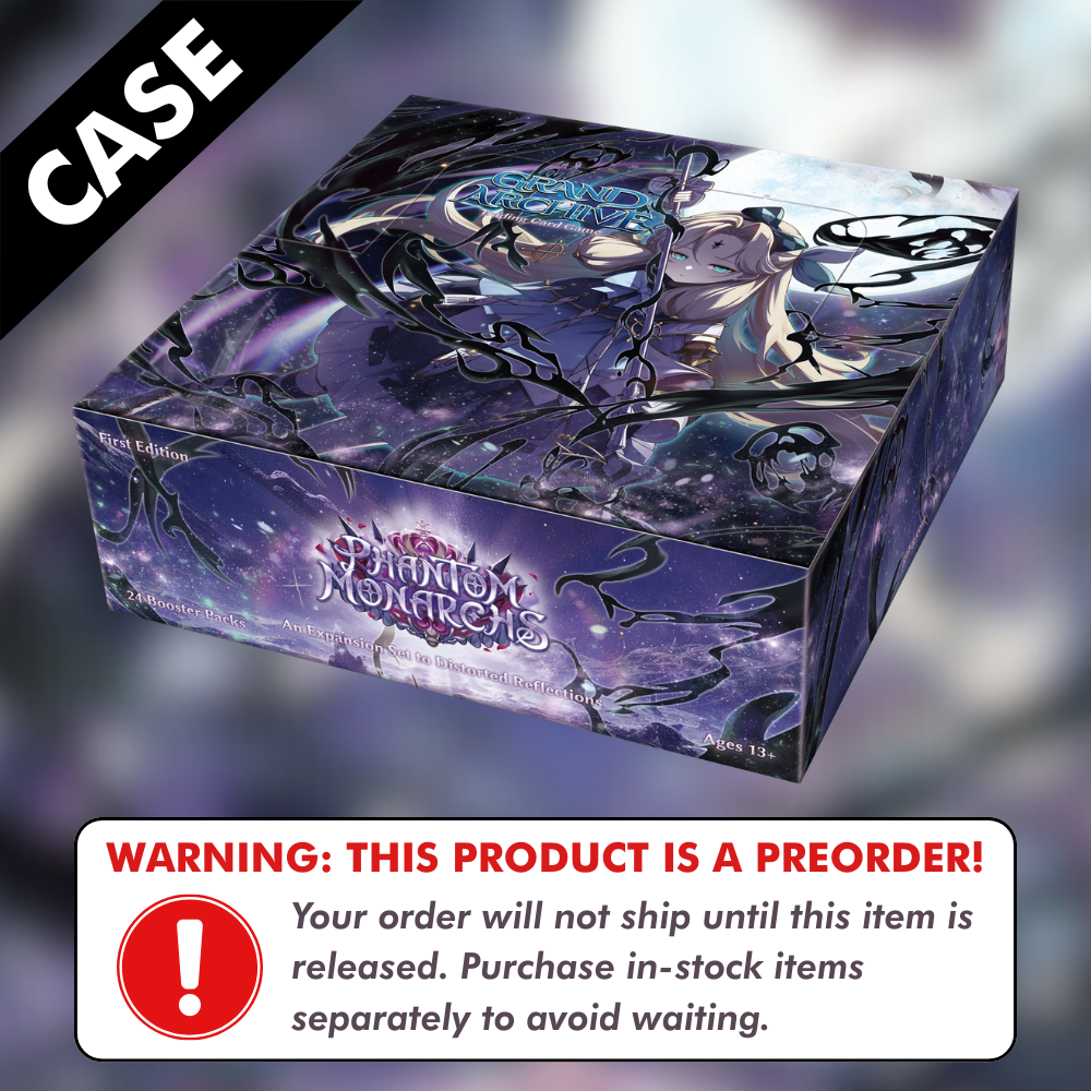 Preorder: Phantom Monarchs 1st Edition Booster Case