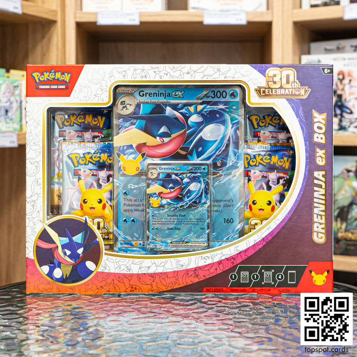 LIMIT 1: Pokemon 30th Celebration Greninja ex Box
