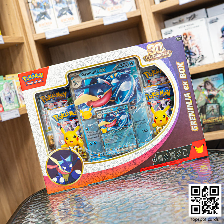 LIMIT 1: Pokemon 30th Celebration Greninja ex Box