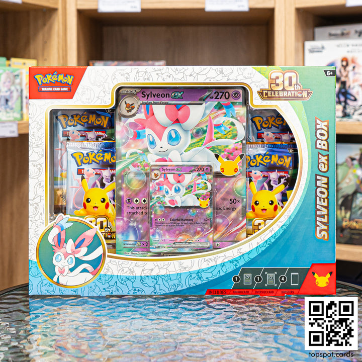 LIMIT 1: Pokemon 30th Celebration Sylveon ex Box