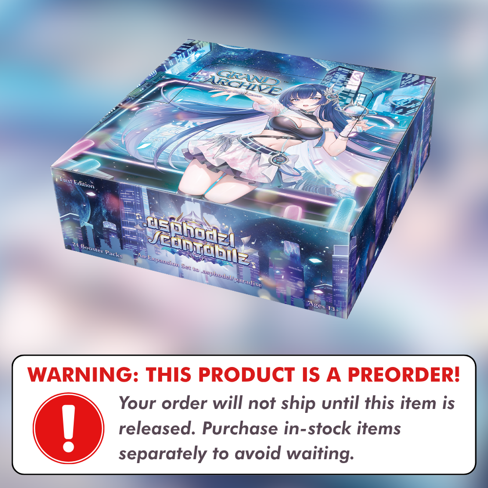 Preorder: .asphodel/cantabile 1st Edition Booster Box