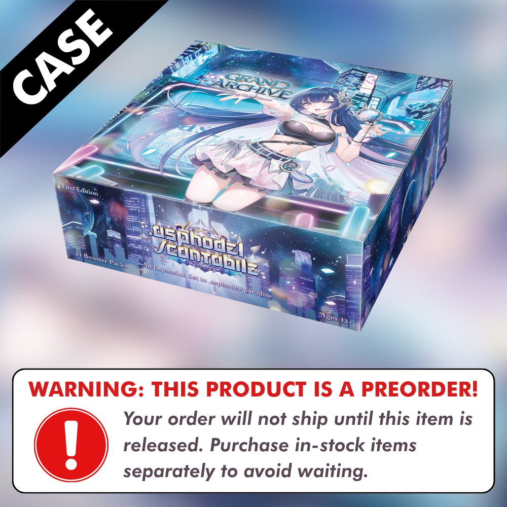Preorder: .asphodel/cantabile 1st Edition Booster Case