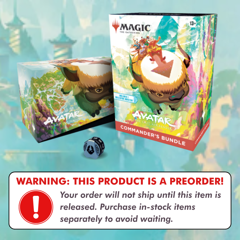 Preorder: Avatar The Last Airbender Commander's Bundle