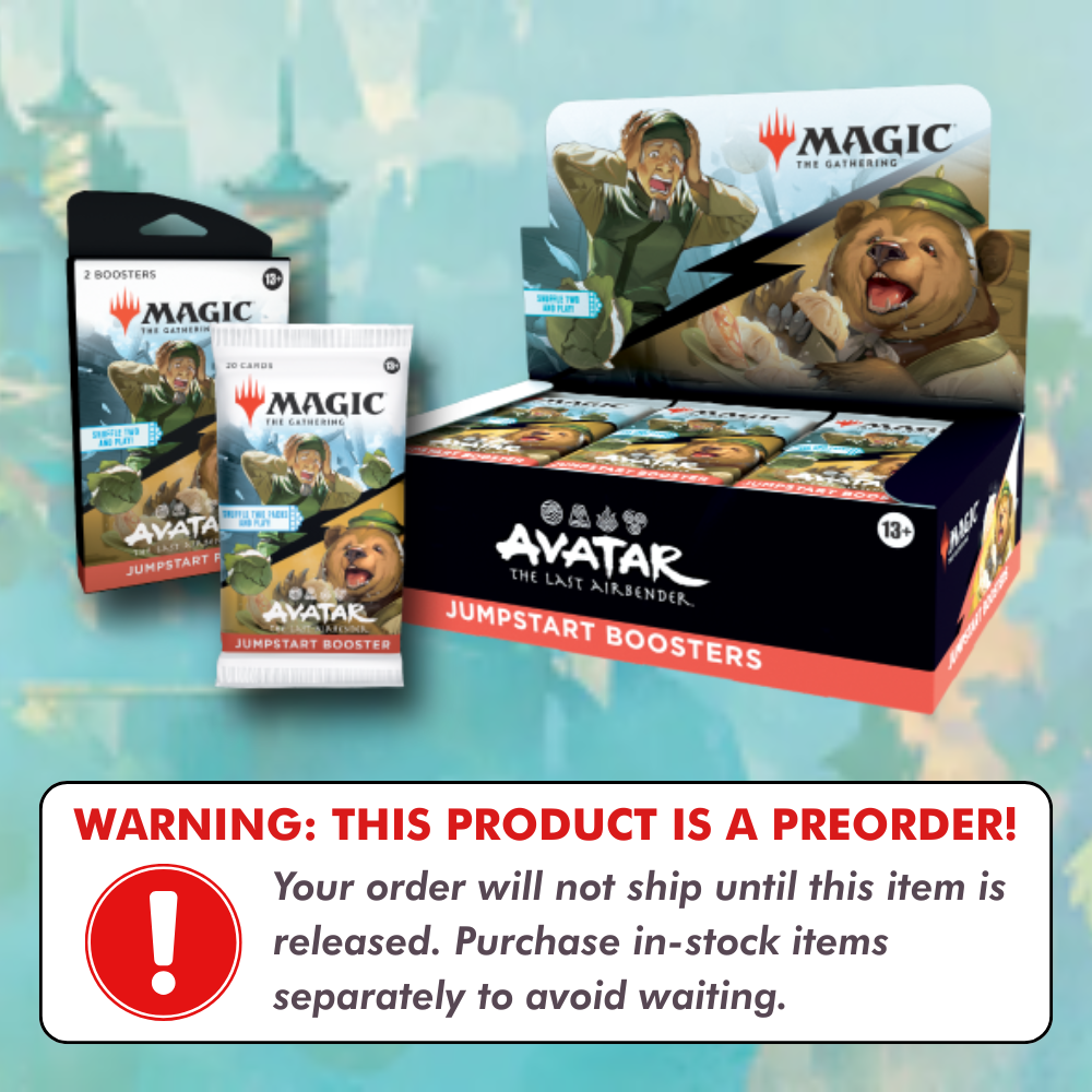 Preorder: Avatar The Last Airbender Jumpstart Booster Box
