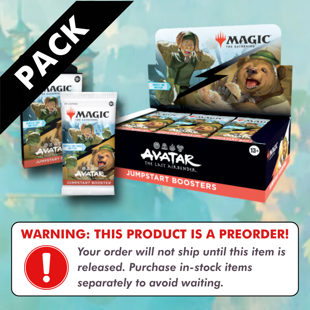 Preorder: Avatar The Last Airbender Jumpstart Booster Pack