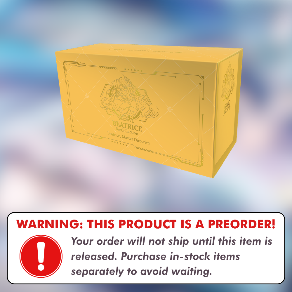Preorder: Beatrice, Master Directive Re:Collection Deck
