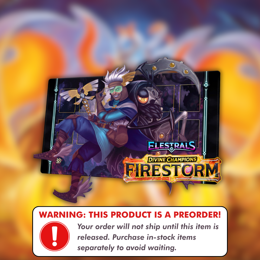 Preorder: Firestorm Carryoff Champion of Hermes Playmat