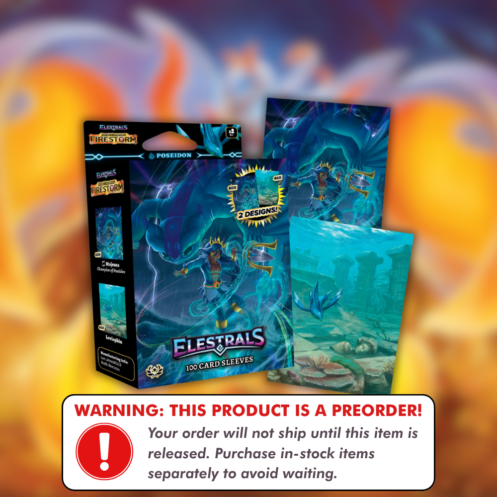 Preorder: Firestorm Majesea Champion of Poseidon Card Sleeves