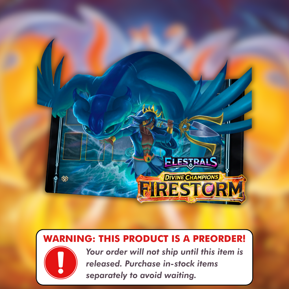 Preorder: Firestorm Majesea Champion of Poseidon Playmat