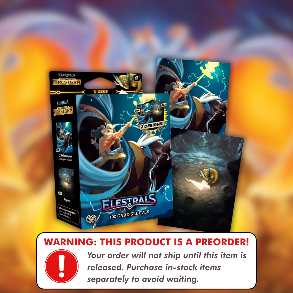Preorder: Firestorm Voltempest Champion of Zeus Card Sleeves