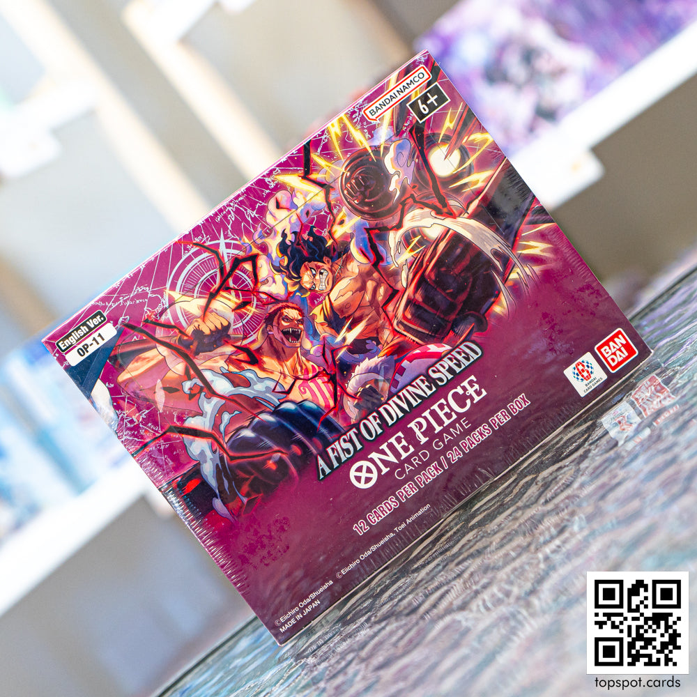Preorder: OP-11 A Fist Of Divine Speed Booster Box (EN)