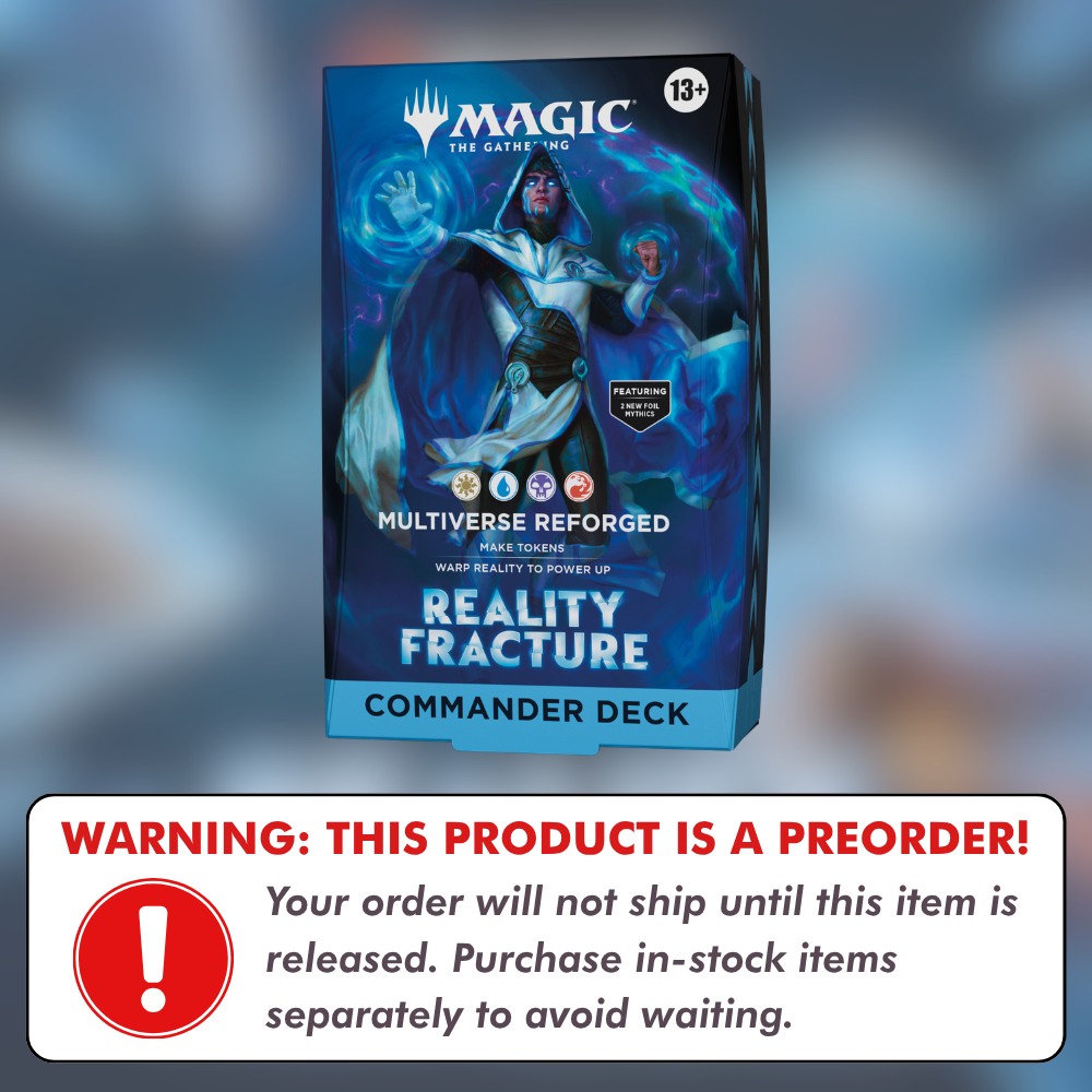 Preorder: Reality Fracture Commander Deck Multiverse Reforged