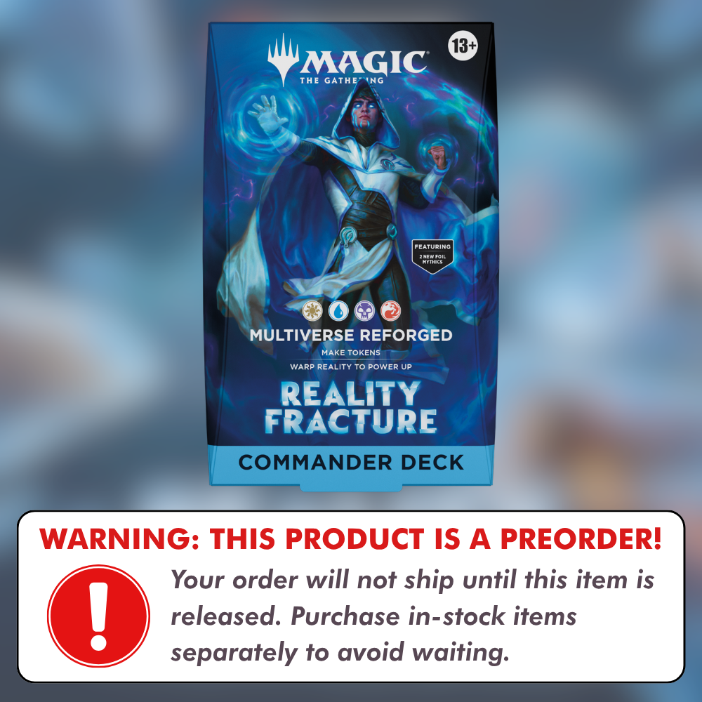 Preorder: Reality Fracture Commander Deck Multiverse Reforged
