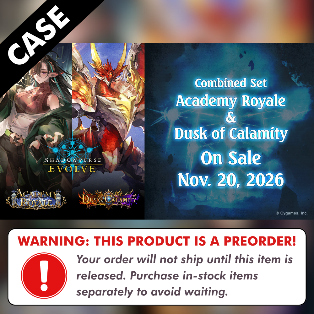 Preorder: SVEE-BP21/22 Academy Royale & Dusk of Calamity Booster Case