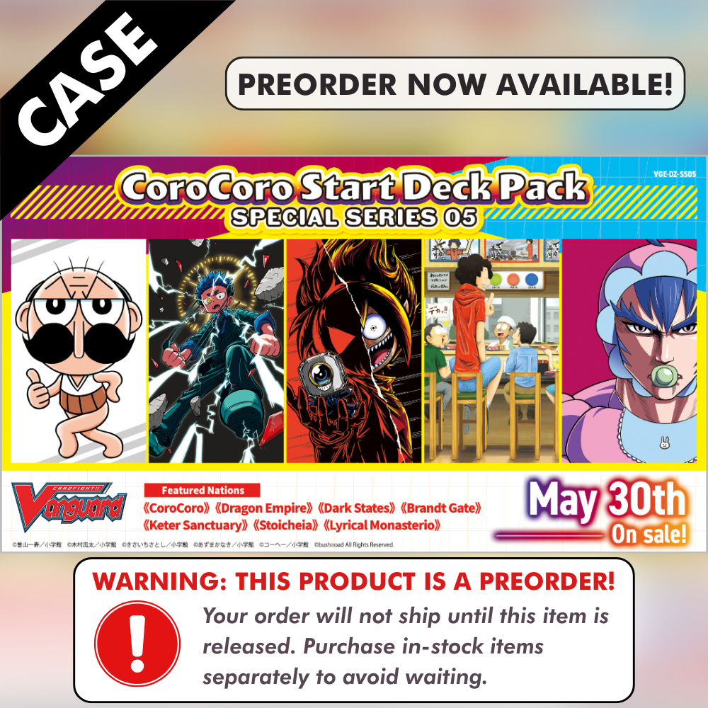 VGE-DZSS5 CoroCoro Start Deck Pack Booster Case