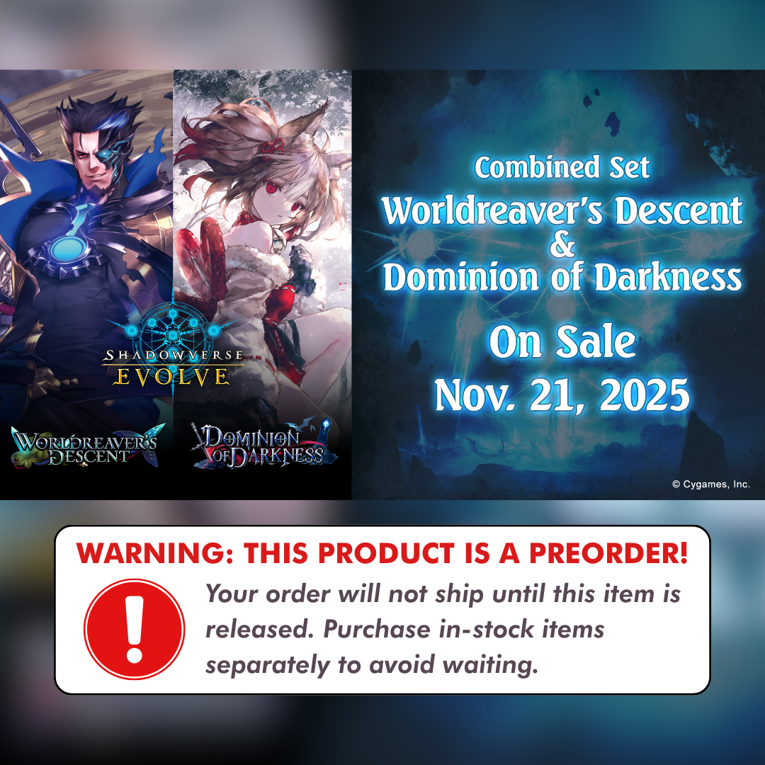 Preorder: SVEE-BP Worldreaver's Descent & Dominion of Darkness Booster Box