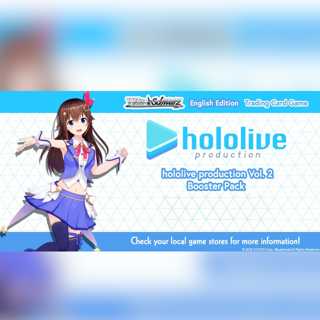 Preorder: Hololive Production Vol. 2 Booster Case (EN Reprint)