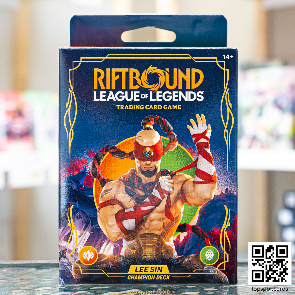 Riftbound Origins Champion Deck: Lee Sin – Topspot Cards