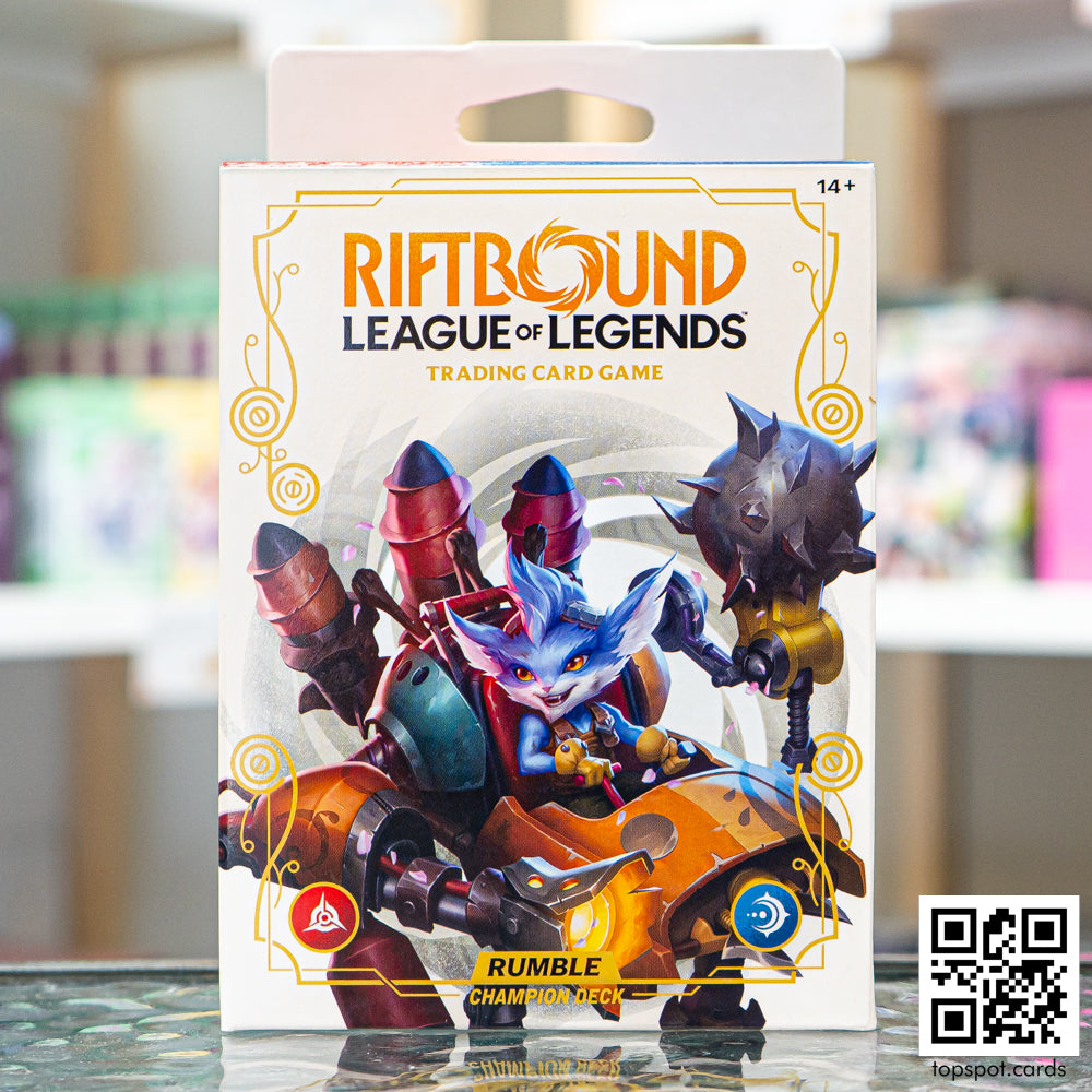 Riftbound: Spiritforged Champion Deck: Rumble [LIMIT 1]
