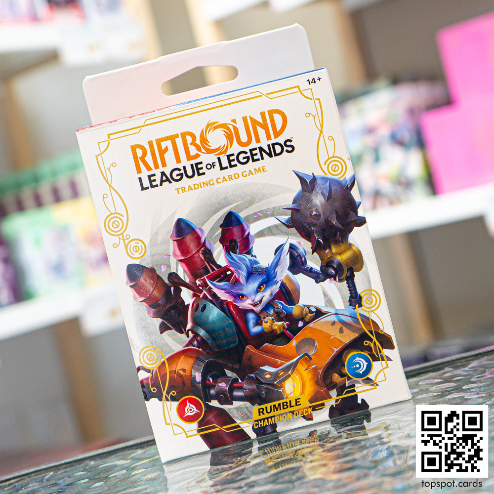 Riftbound: Spiritforged Champion Deck: Rumble [LIMIT 1]