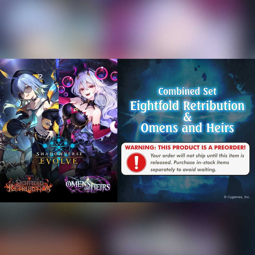 Preorder: SVEE-BP19/20 Eightfold Retribution & Omens and Heirs Booster Box