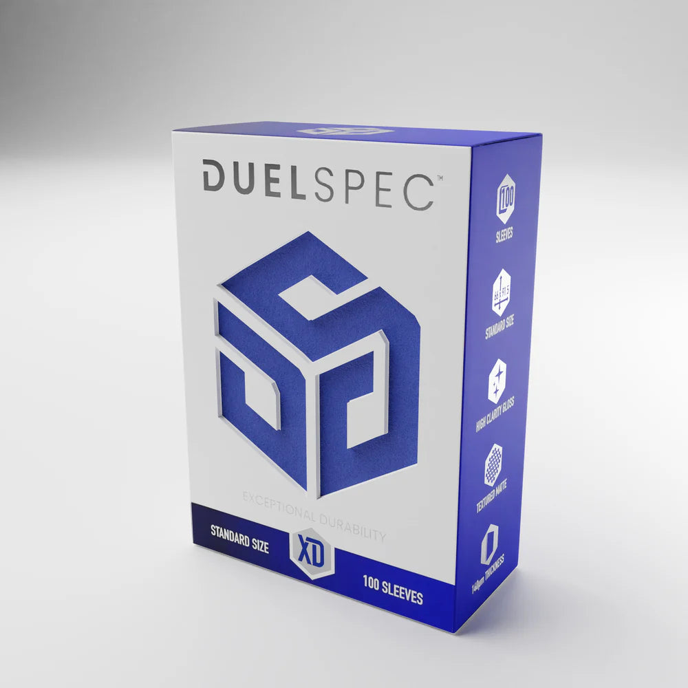 DuelSpec XD Sleeves Standard Cobalt Blue