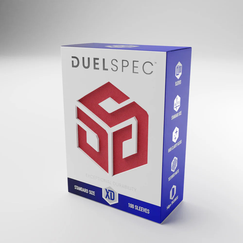 DuelSpec XD Sleeves Standard Red