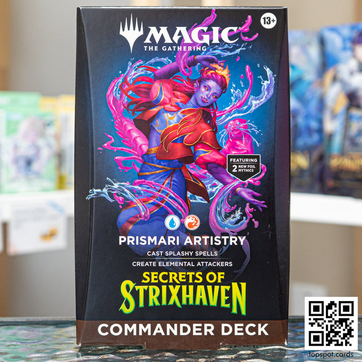 Secrets of Strixhaven Commander Deck Prismari Artistry