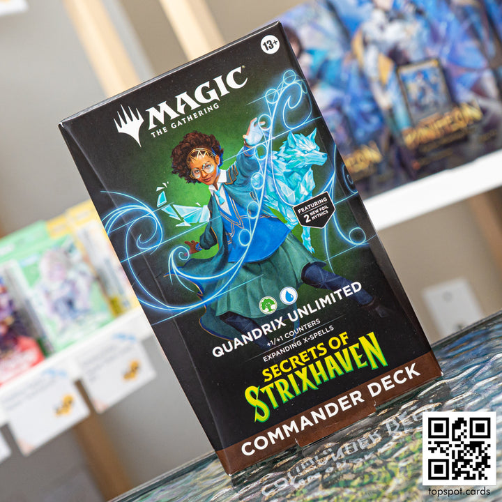 Secrets of Strixhaven Commander Deck Quandrix Unlimited