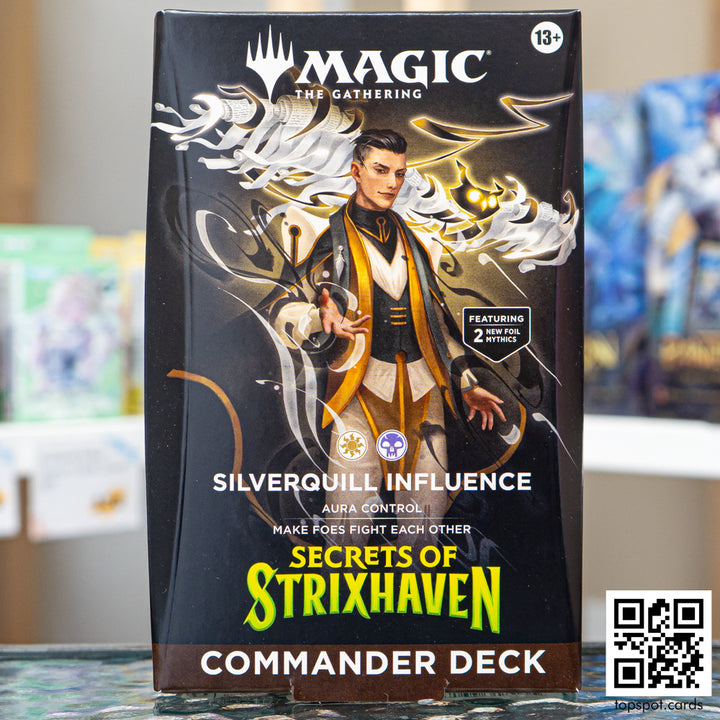 Secrets of Strixhaven Commander Deck Silverquil Influence