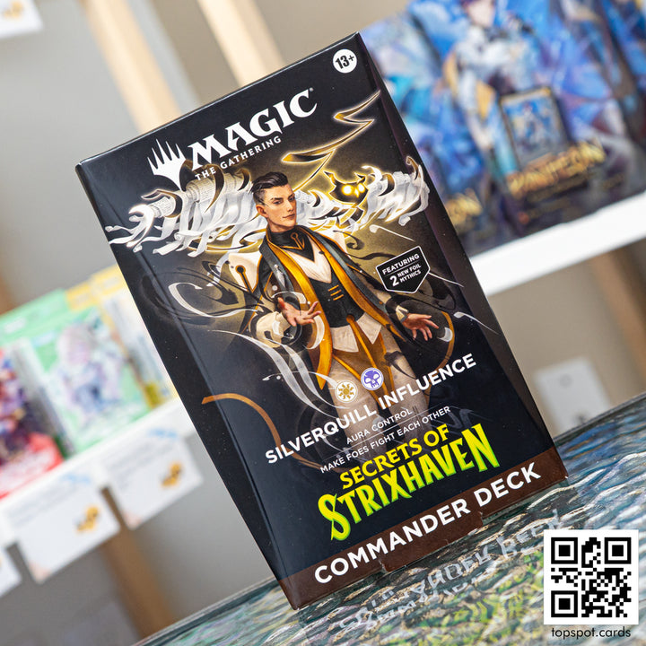 Secrets of Strixhaven Commander Deck Silverquil Influence